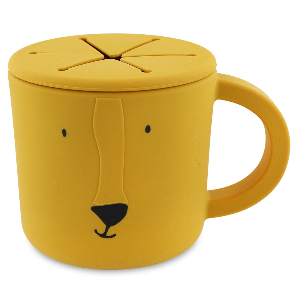 Silicone snack cup - Mr. Lion