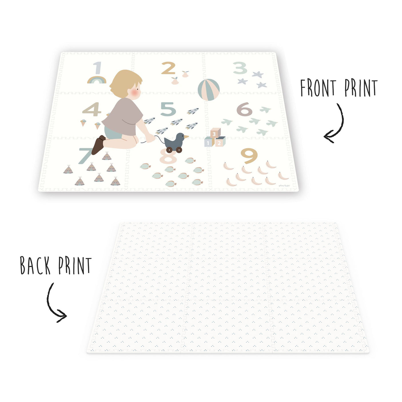 Numbers EVA Puzzle and Play Mat (180 x 180)