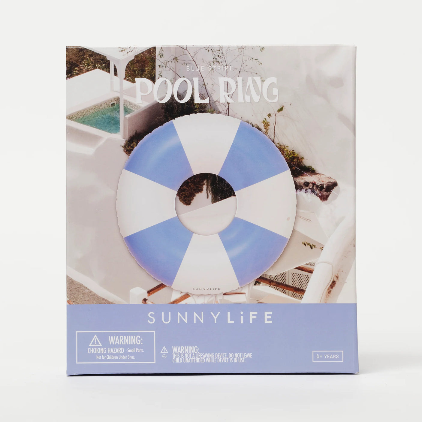 Pool Ring Blue Stripe