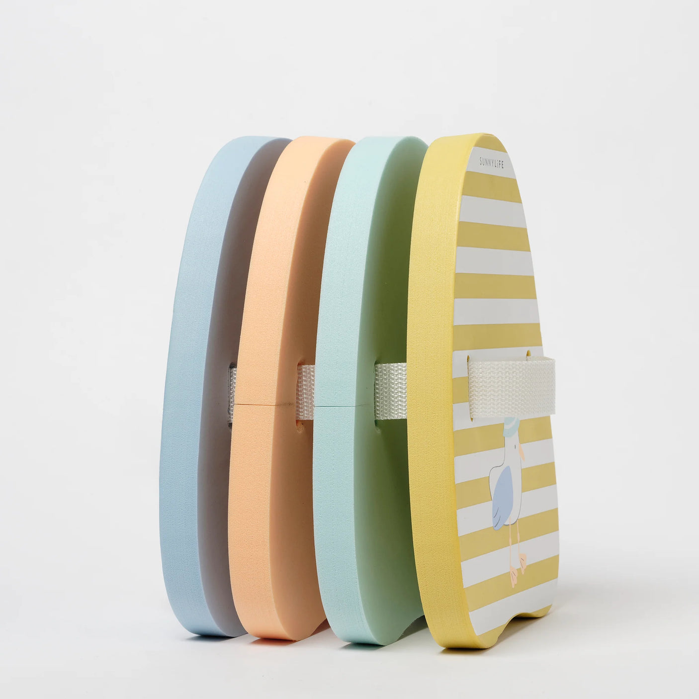 Bubble Back Float Sid the Seagull Mustard Stripe