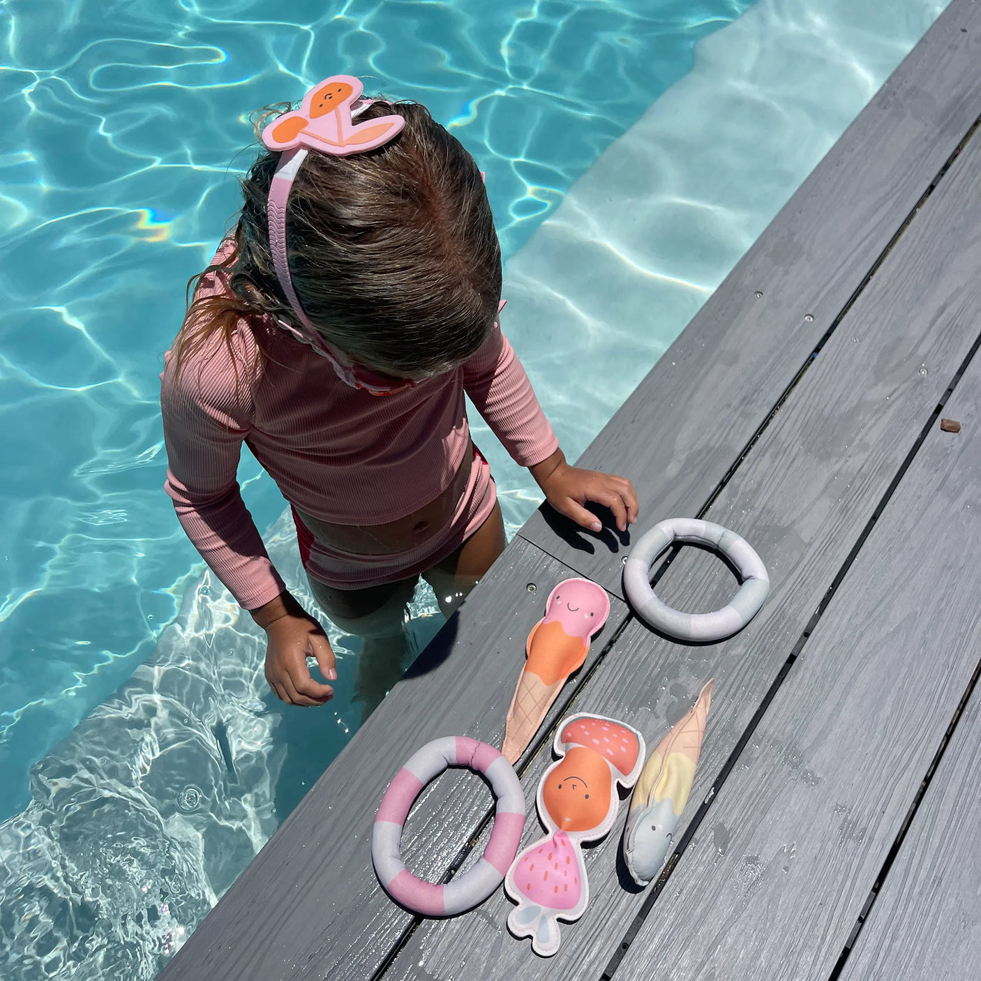 Dive Buddies Cotton Candy Multi Set of 6