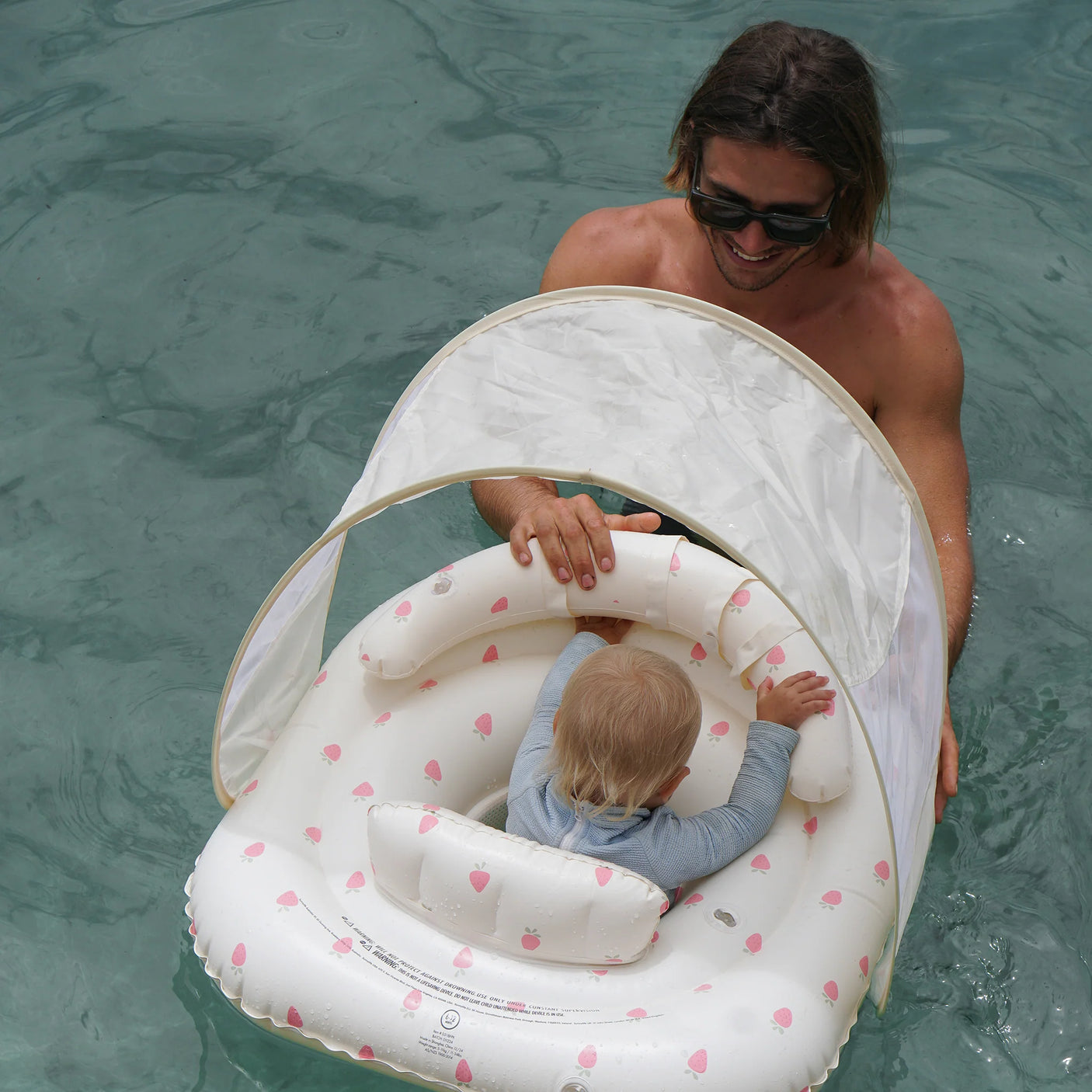 Interactive Baby Float Strawberry Sunshine Pink