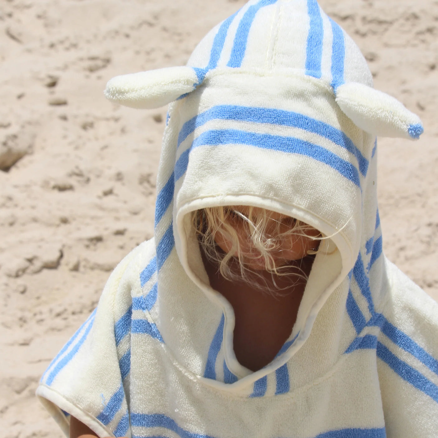 Kids Character Hooded Towel - Sammy The Seagull