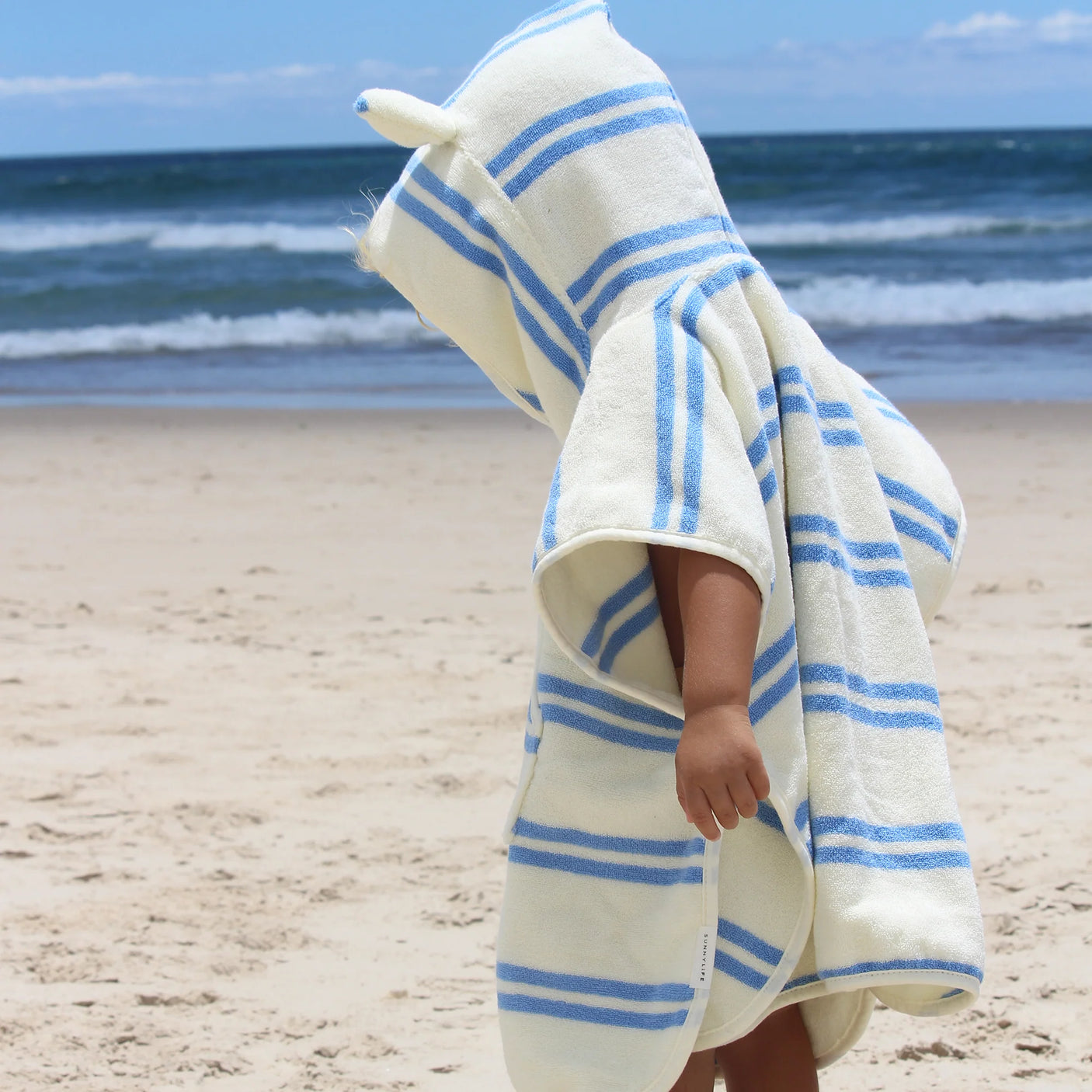 Kids Character Hooded Towel - Sammy The Seagull