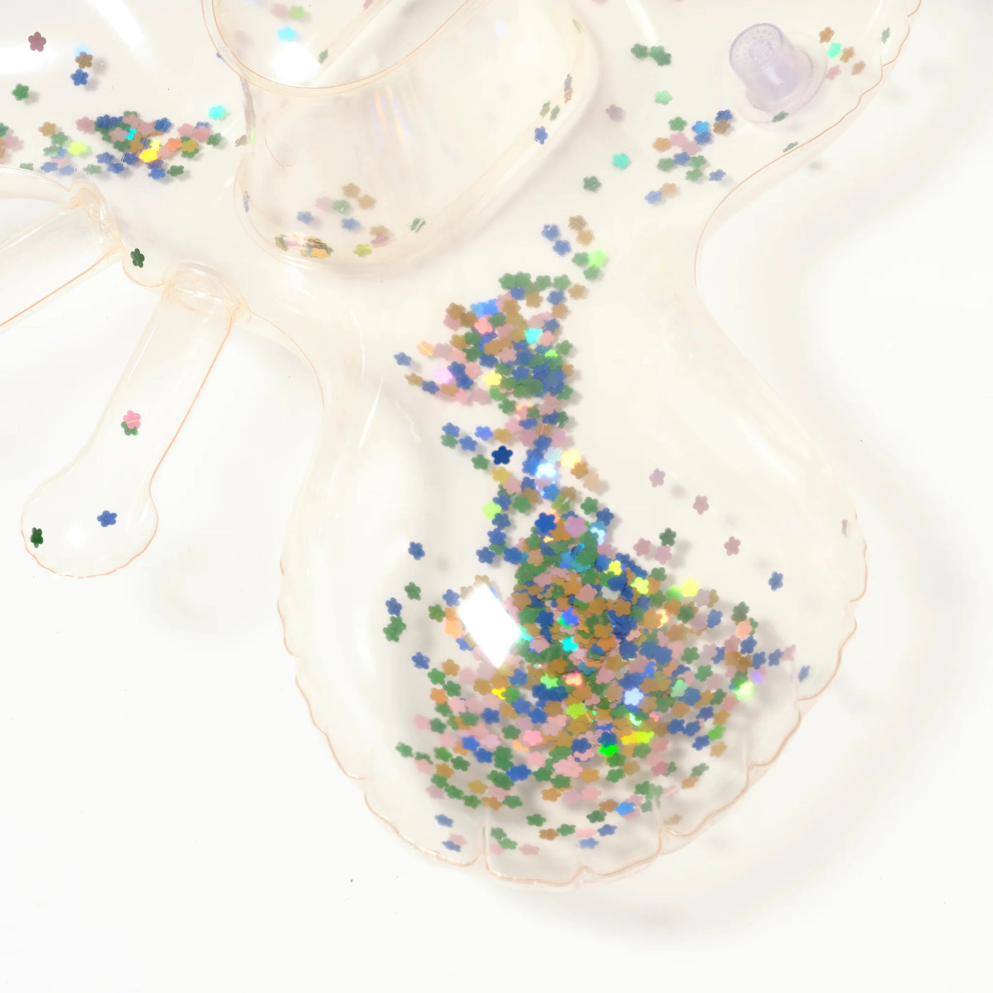 Kids Inflatable Noodle Cotton Candy Glitter Set of 2