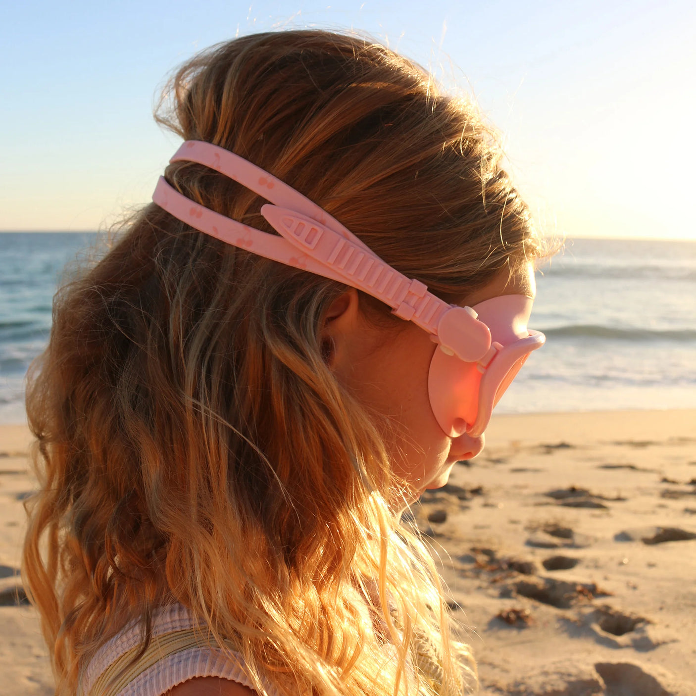 Kids Swim Mask Cotton Candy Cherry