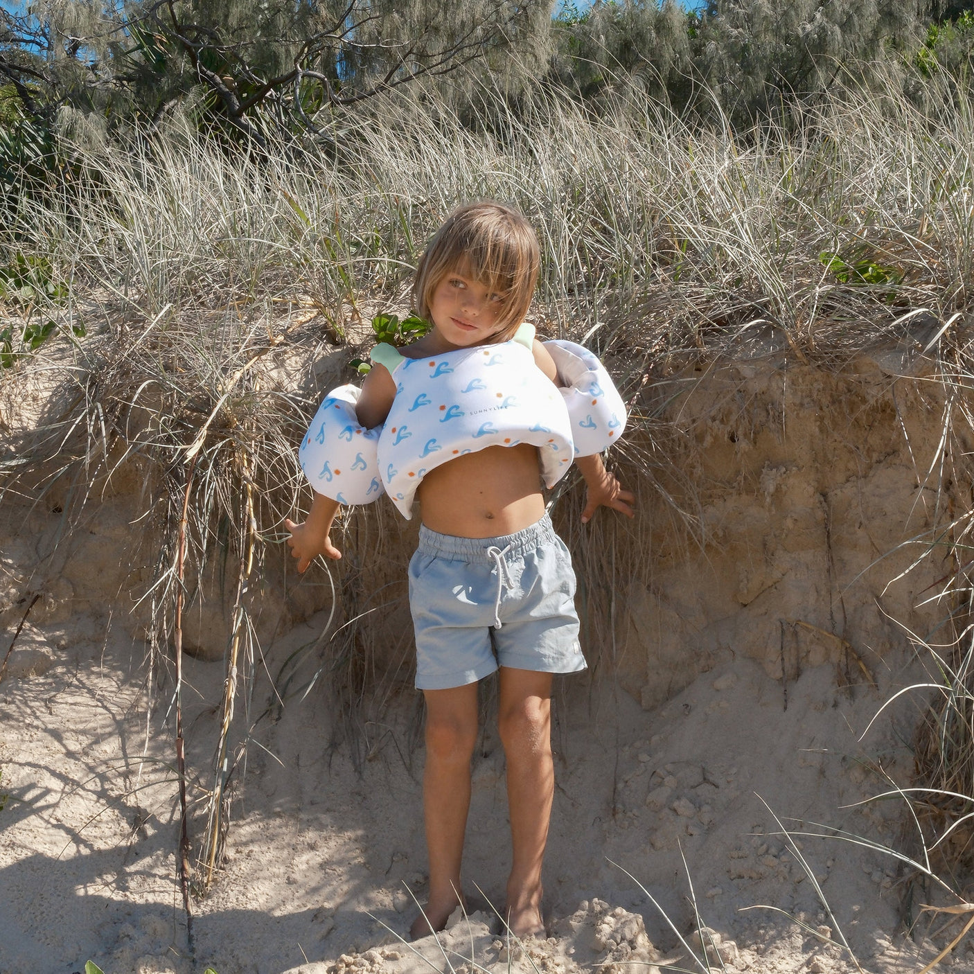 Floatie Jacket 4-6 Sid the Seagull Blue Wave