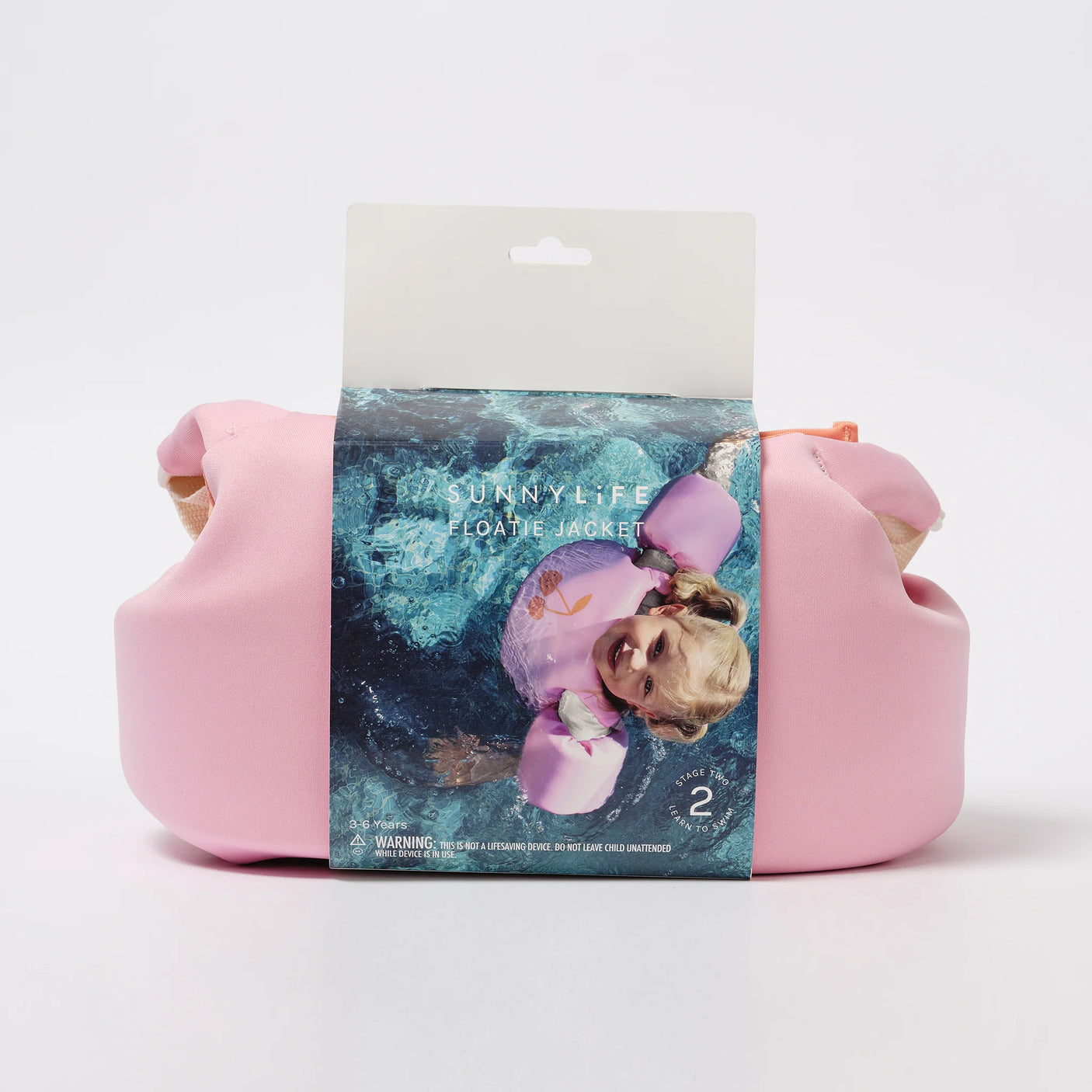 Floatie Jacket 4-6 Cotton Candy Cherry