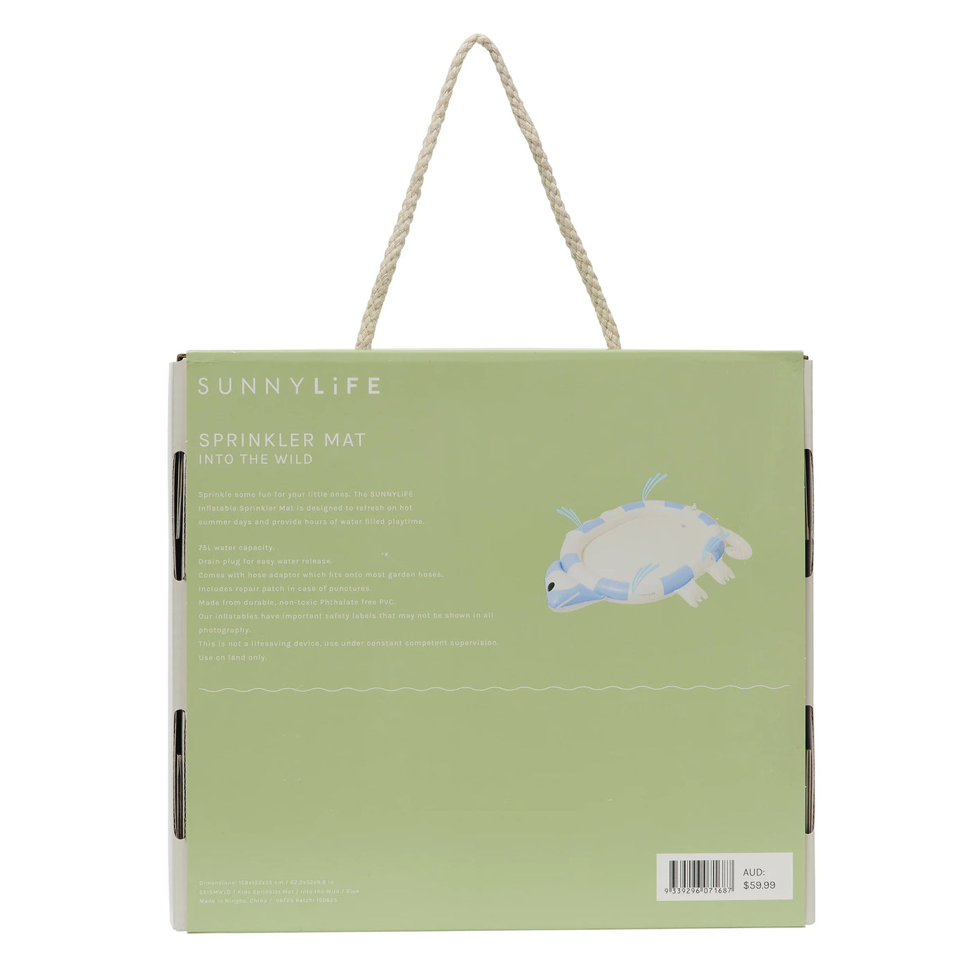 بساط رشاش ماء للأطفال - إلى البرية