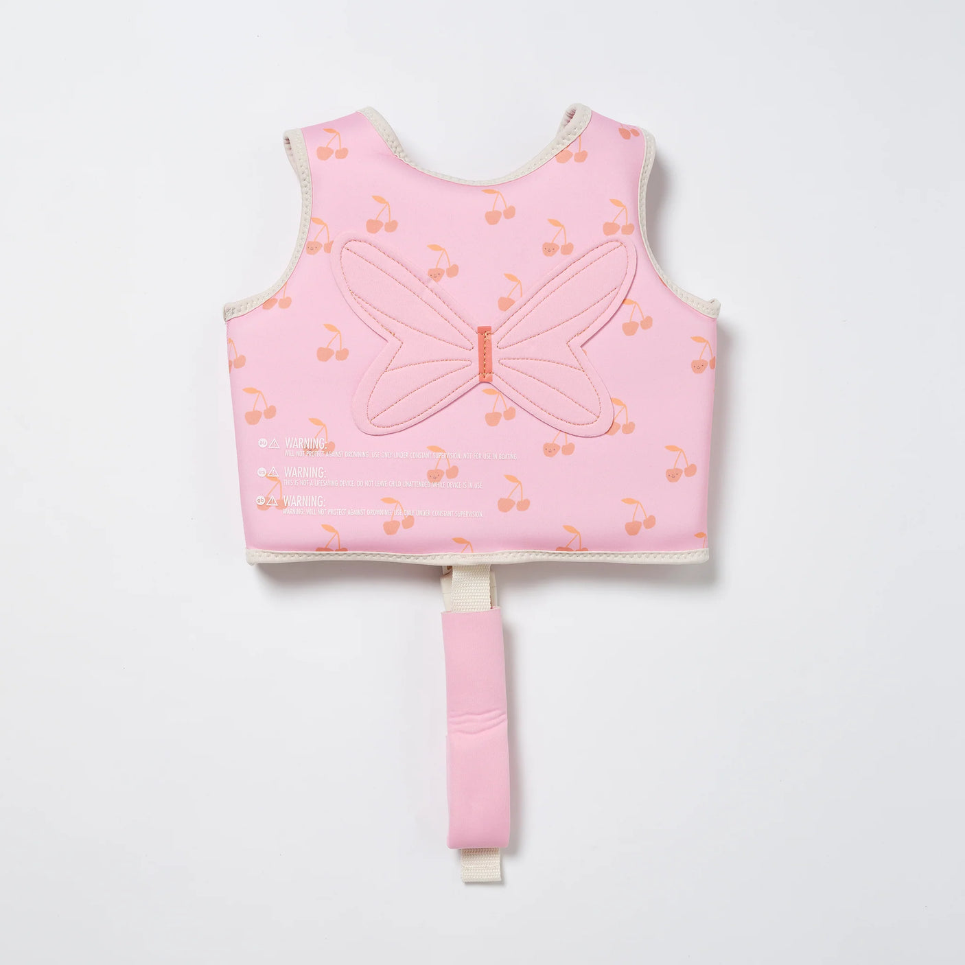 Kids Swim Vest Cotton Candy Cherry