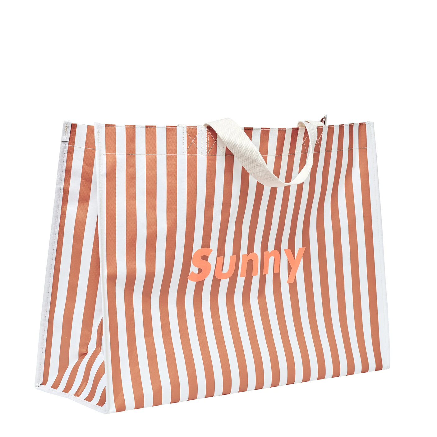 Caryall Beach Bag - Tierra Clay Stripe