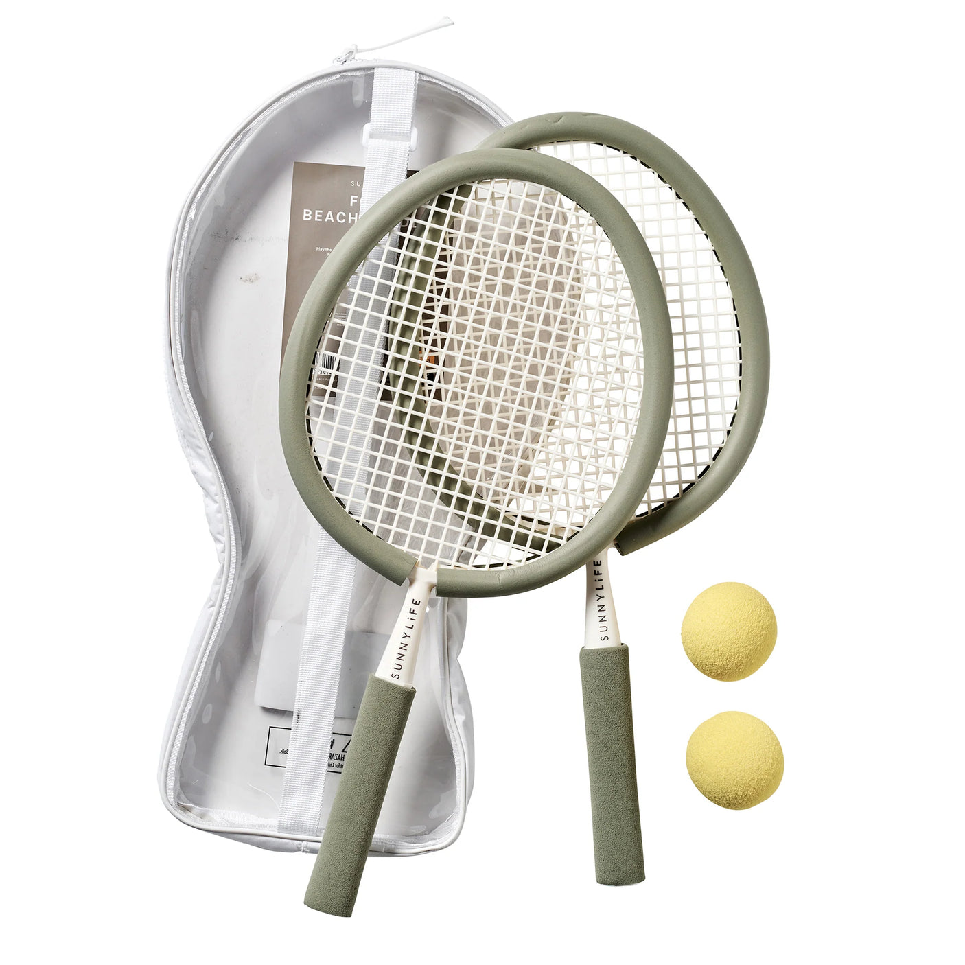 Foam Beach Paddles - Seagrass Sage