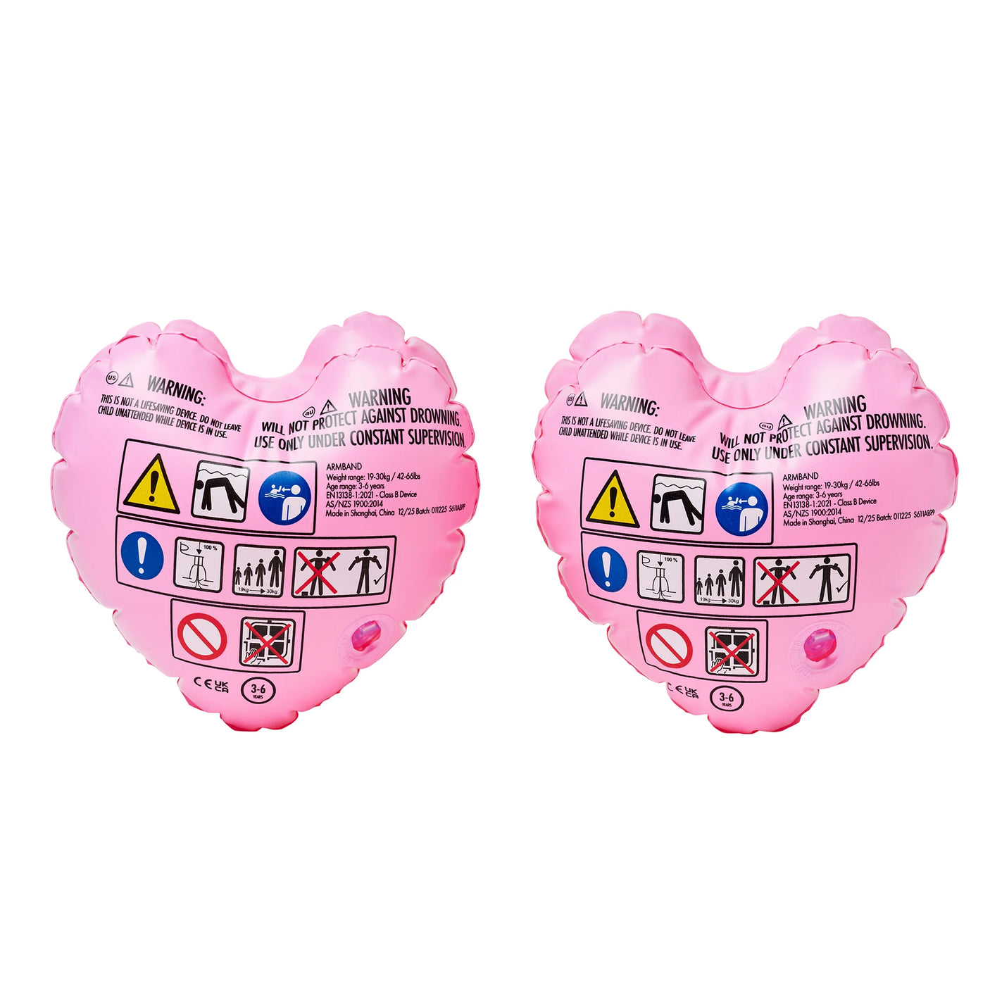 عوامات ذراع قابلة للنفخ - بوبي الخوخ