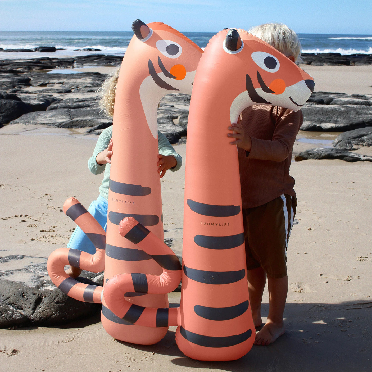 Kids Inflatable Noodle - Tino The Tiger Set of 2