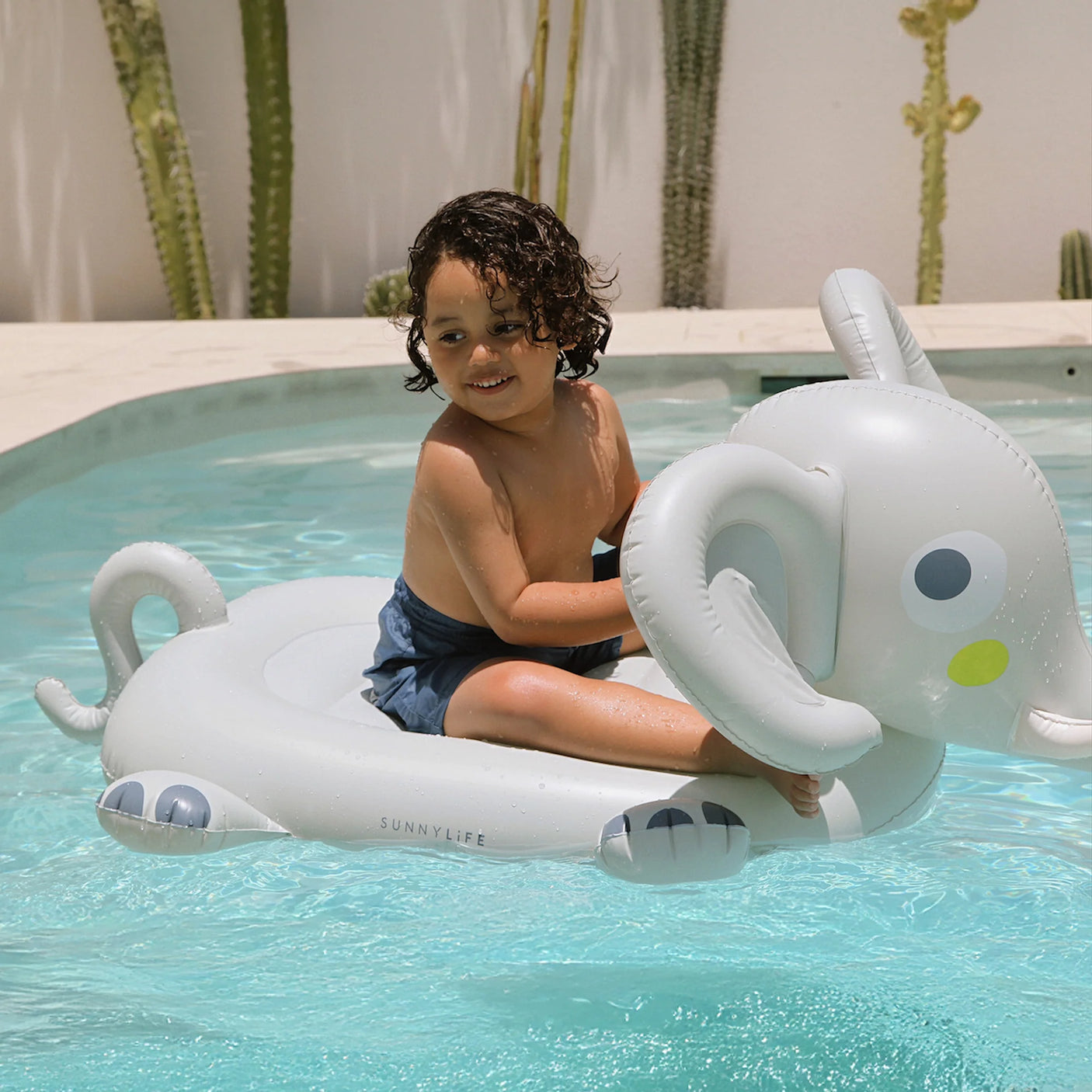 Kids Ride On Float - Eli The Elephant