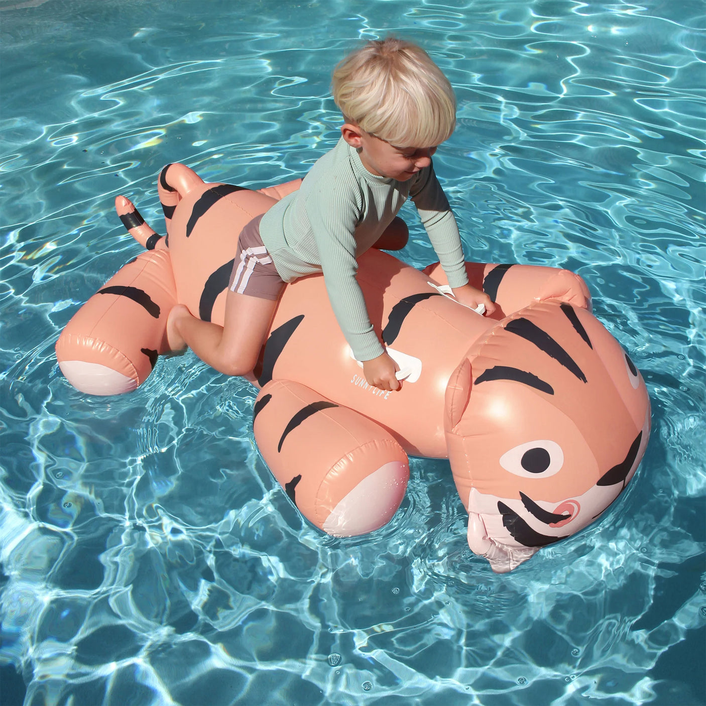 Kids Ride On Float - Tino The Tiger