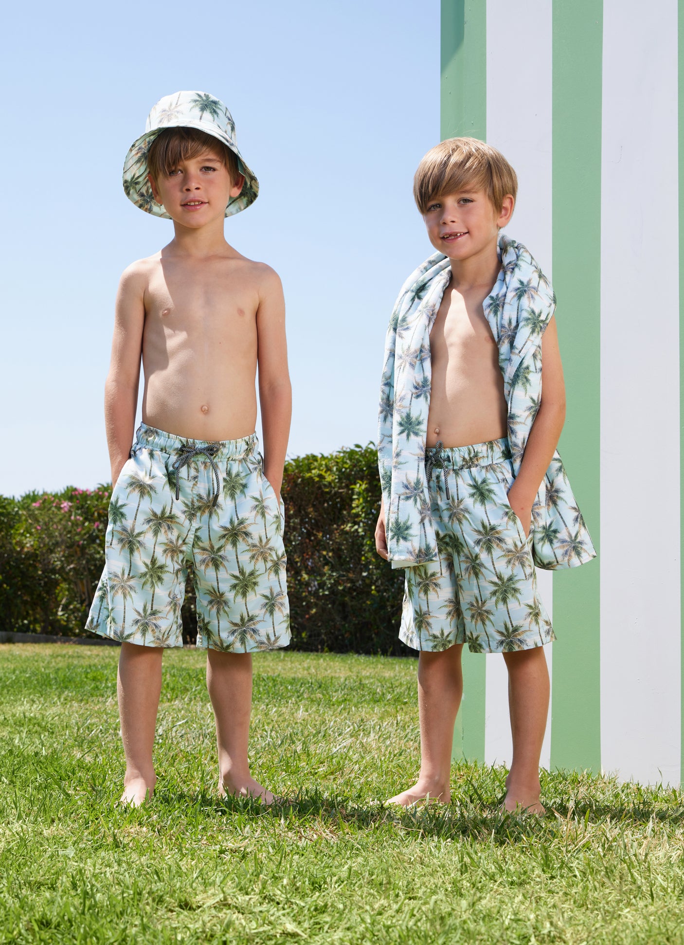 Beach Towel - Island Palms