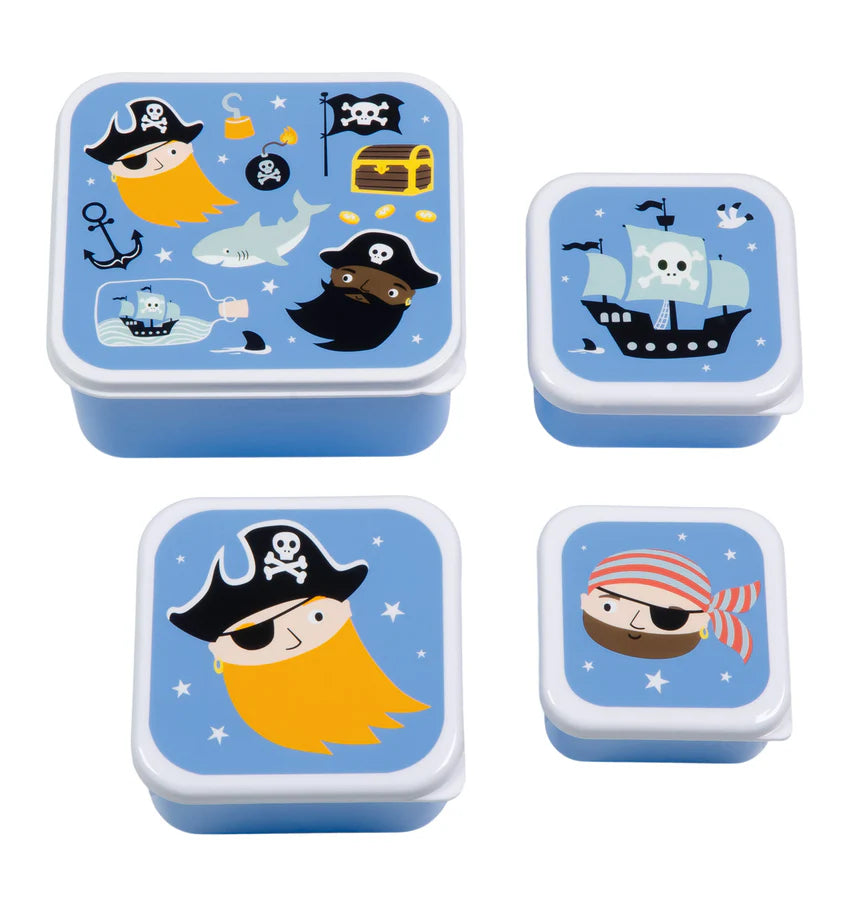 Lunch and Snack Box Set - Pirates