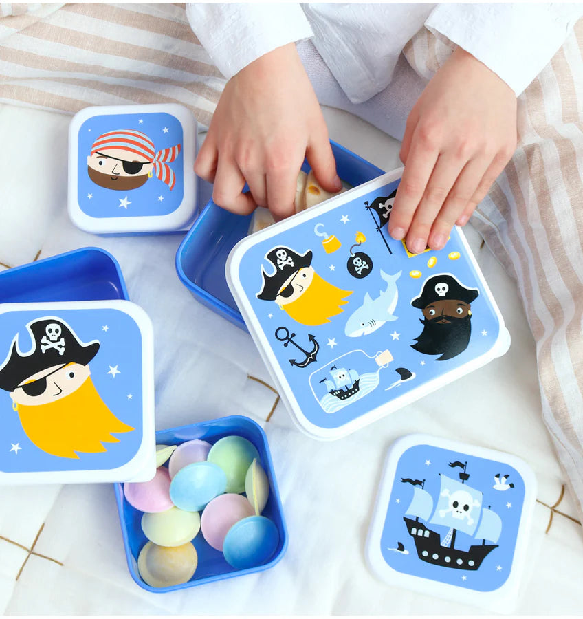 Lunch and Snack Box Set - Pirates
