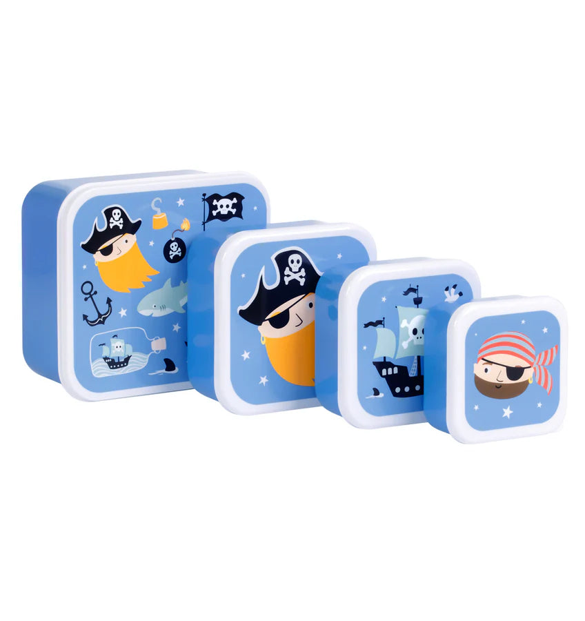 Lunch and Snack Box Set - Pirates