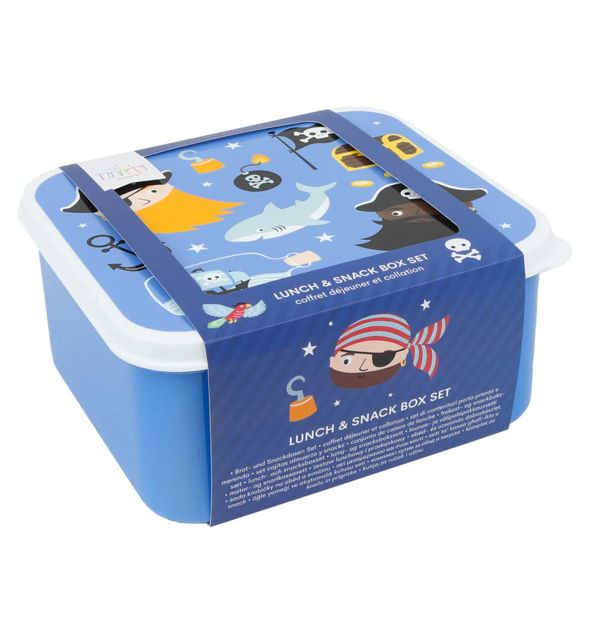 Lunch and Snack Box Set - Pirates