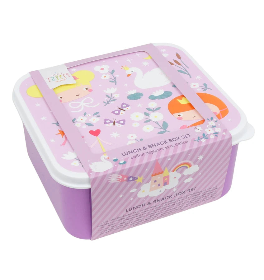 Lunch & Snack Box Set - Princesses
