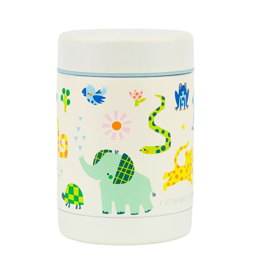 Double Wall Insulated Food Jar - 300ml - Jungle