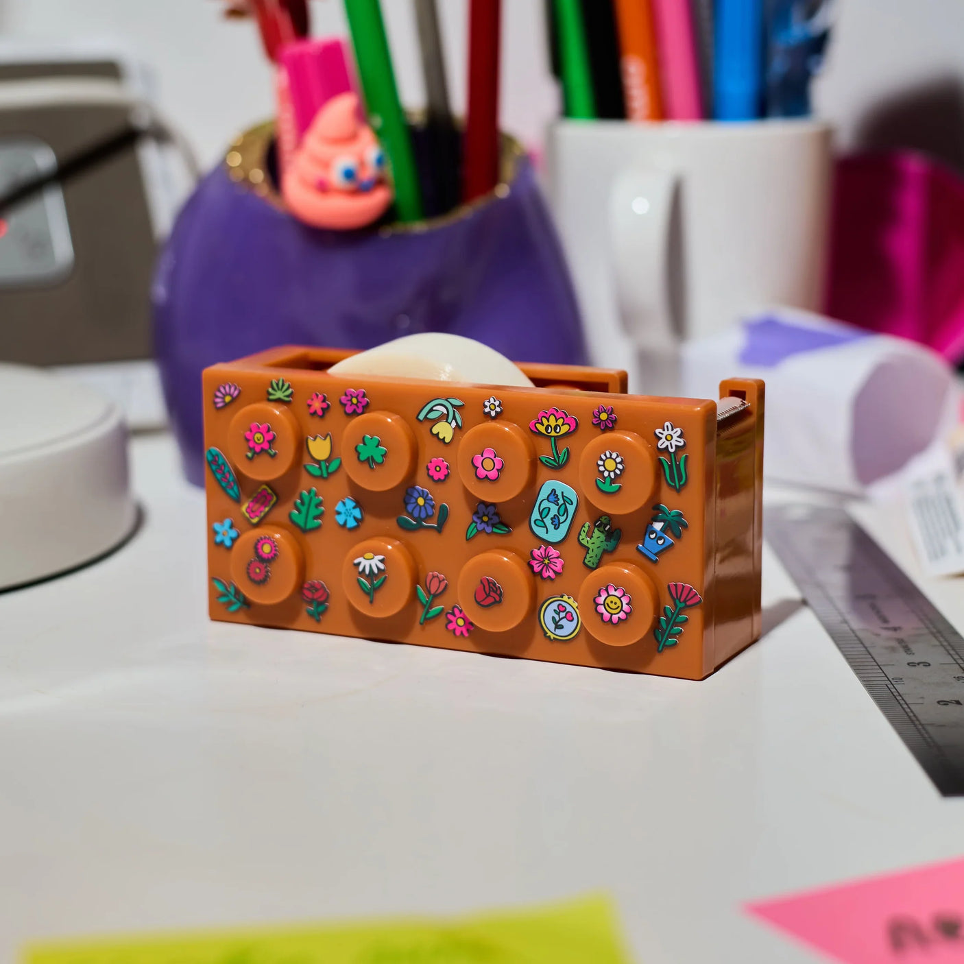 Combo Set Sticker Activity Book Plane & 2 Fabulous Stickers - Burger & Flowers