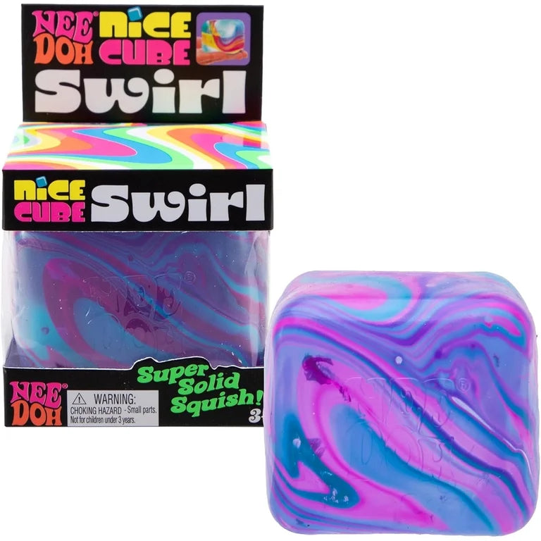 Purple Needoh Nice Cube Swirl