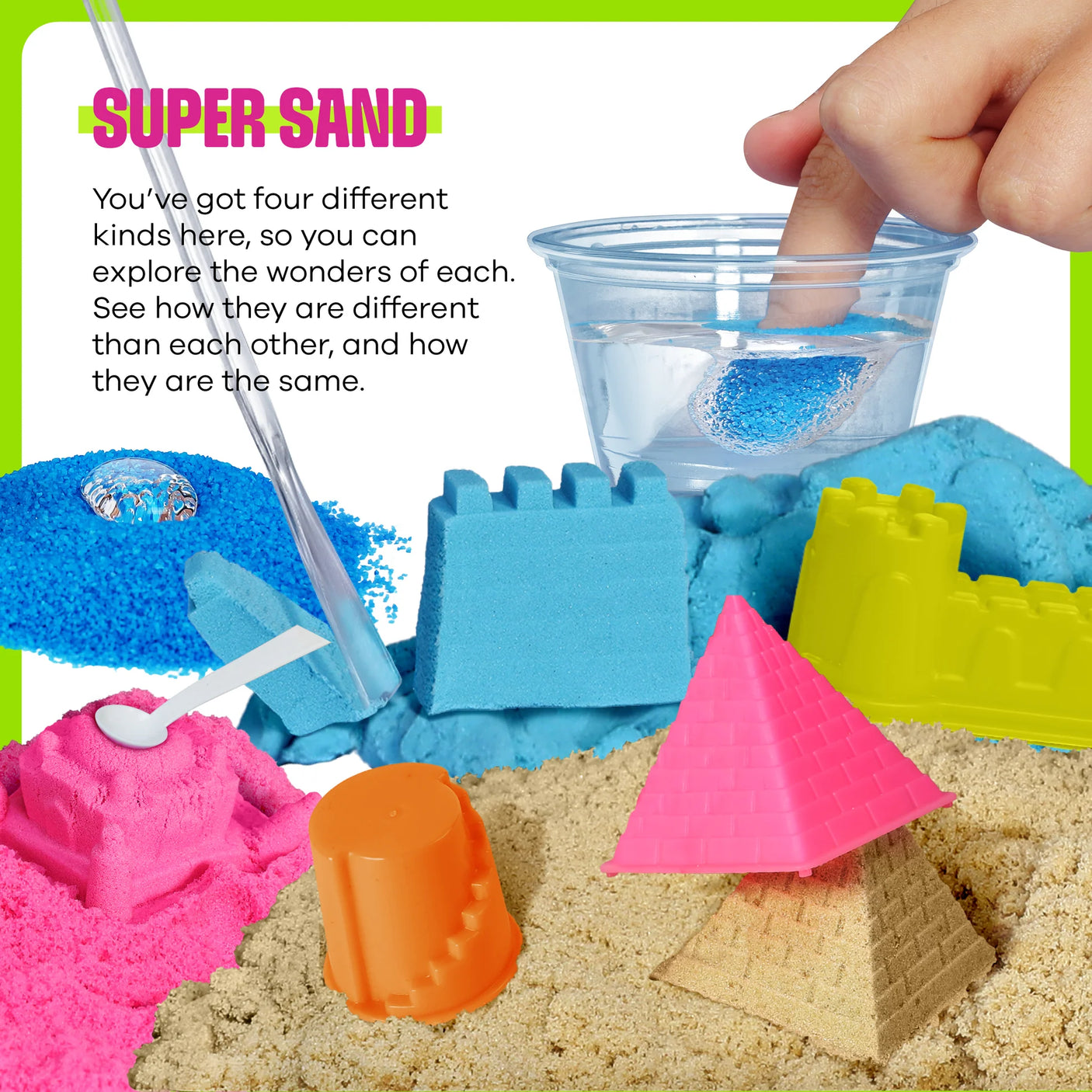 Slime, Putty & Sand Sensory Science Activity Kit