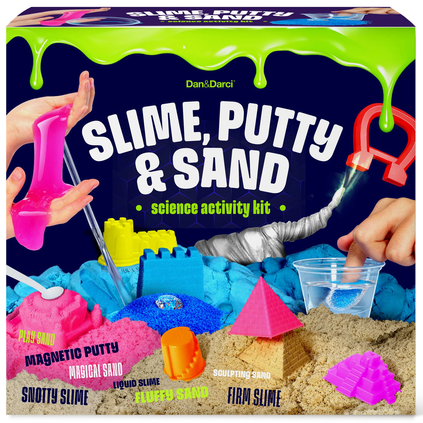Slime, Putty & Sand Sensory Science Activity Kit