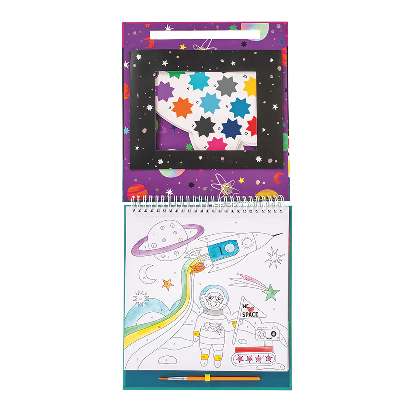 Space Paint by Numbers