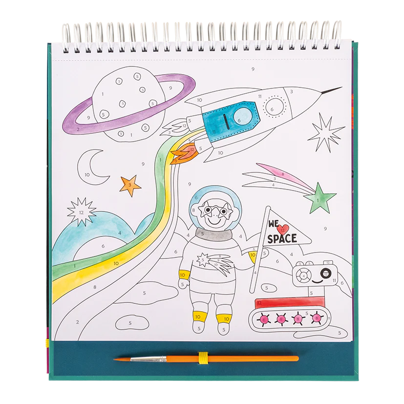 Space Paint by Numbers