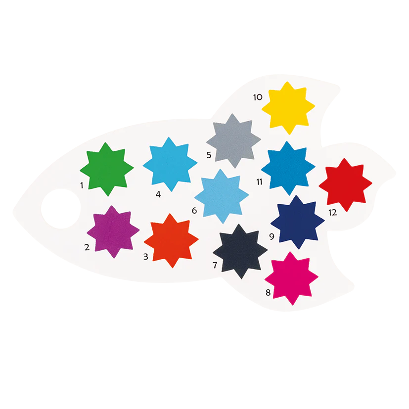 Space Paint by Numbers