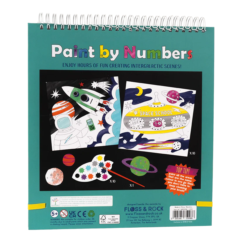 Space Paint by Numbers