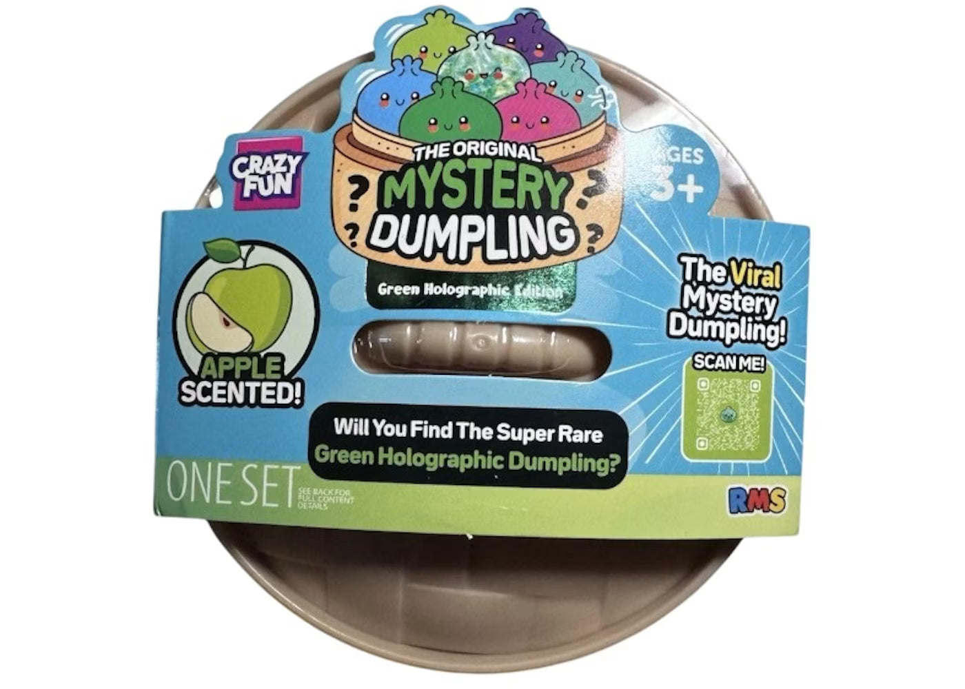 Needoh Mystery Dumpling- Green Holographic Edition
