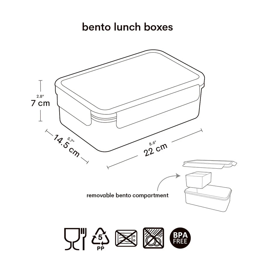 Bento lunch box - Animal friends