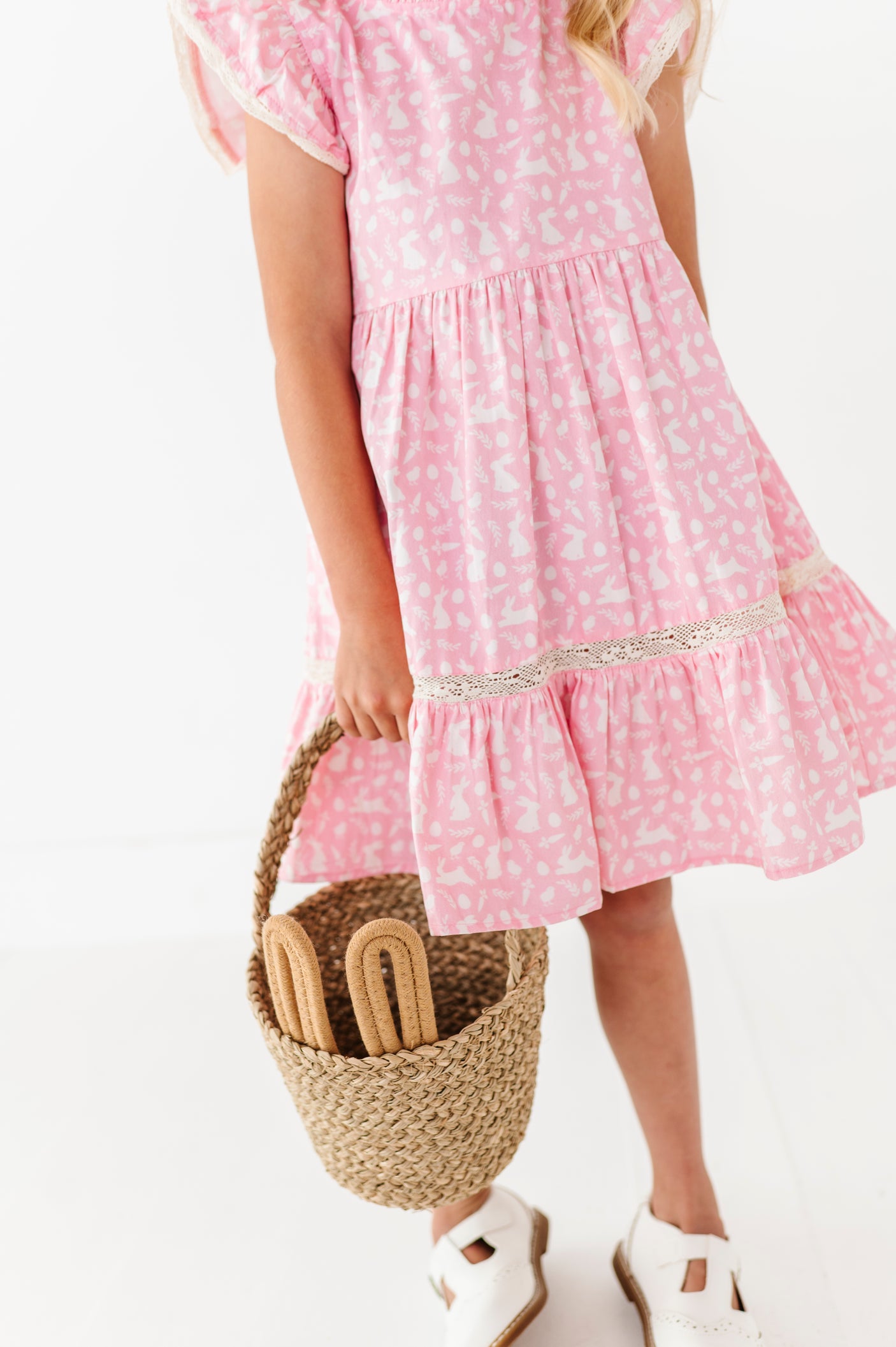 Ruffle Dress - Spring Medley Pink