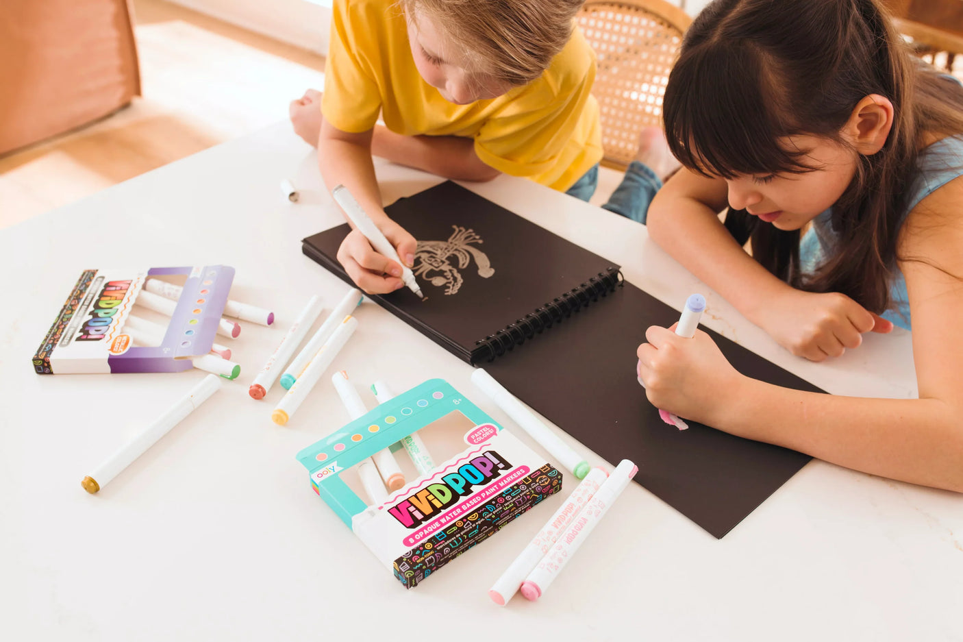 Pastel Colors Vivid Pop Opaque Water Based Markers