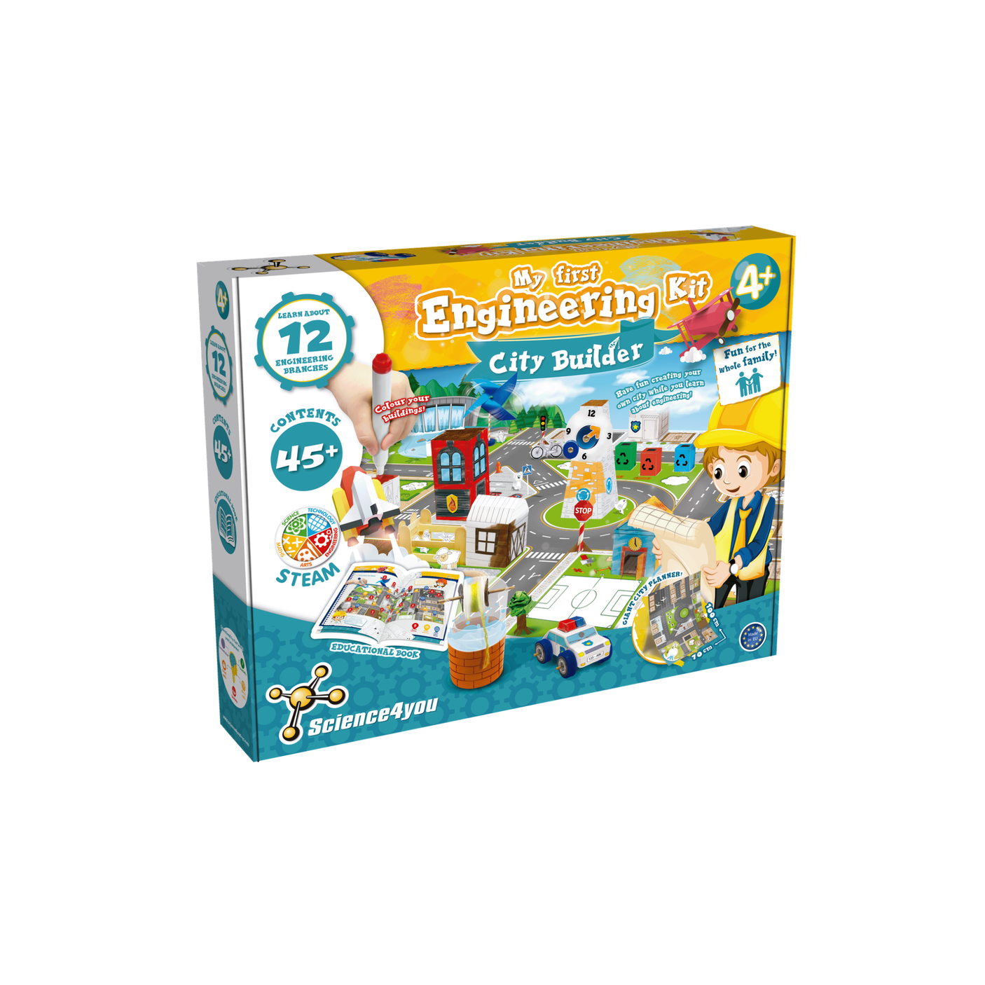My First Engineering Kit – Educational STEM Toy for Kids, Build, Learn & Explore
