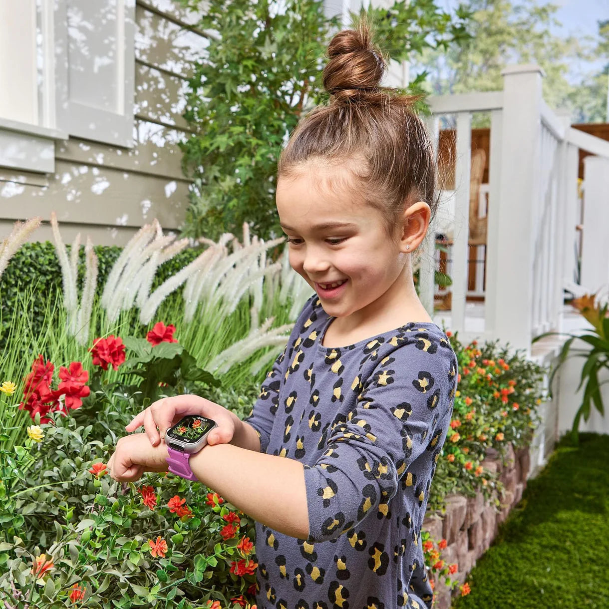 كيديزوم ساعة ذكية - بنفسجي