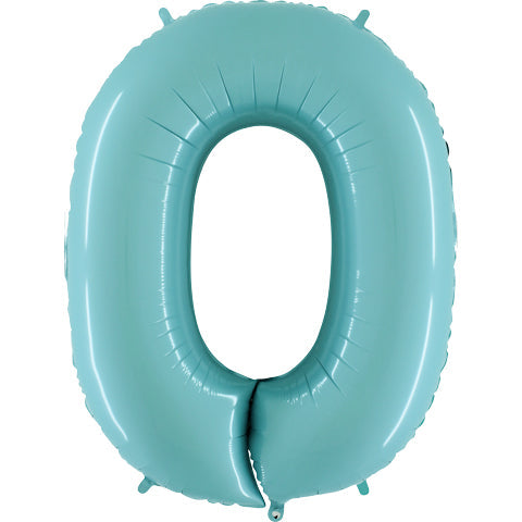 Baby Blue Number Balloon 40"