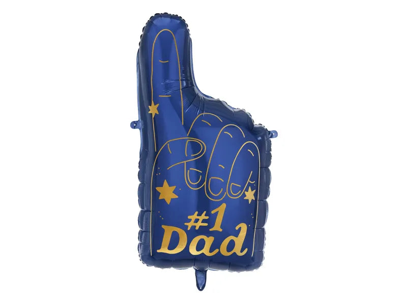 #1 Dad Foil Balloon 34"