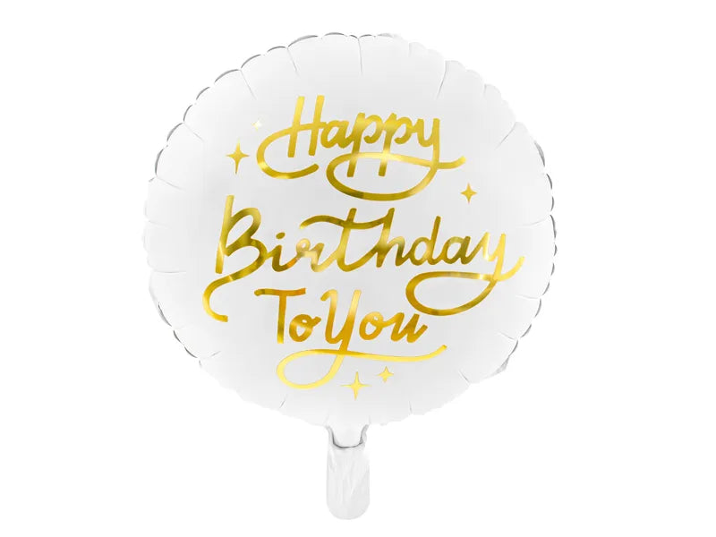 Foil balloon Happy Birthday To You 18"