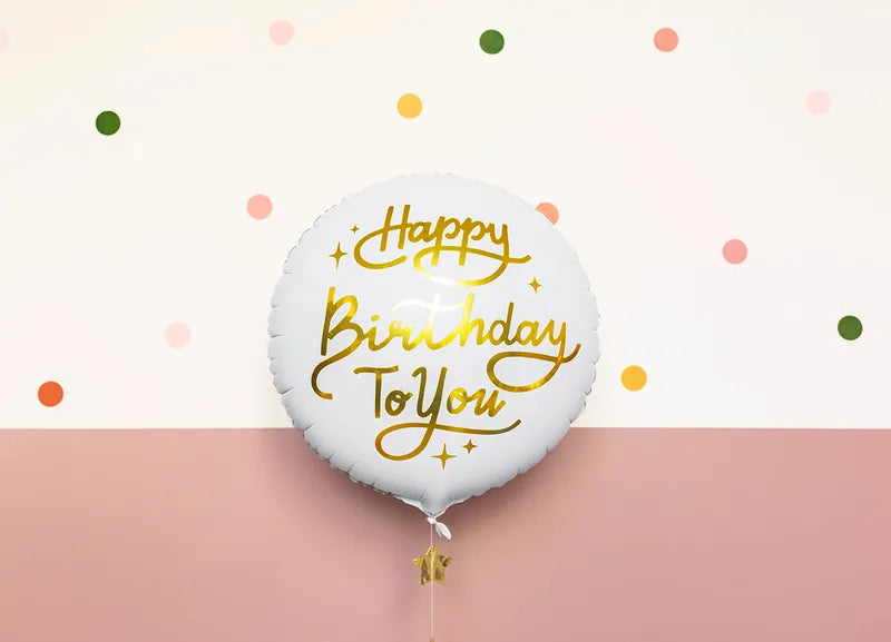 Foil balloon Happy Birthday To You 18"