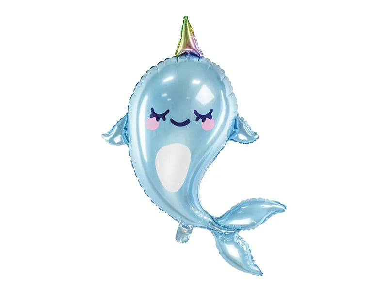 Foil balloon Narwhal 30"