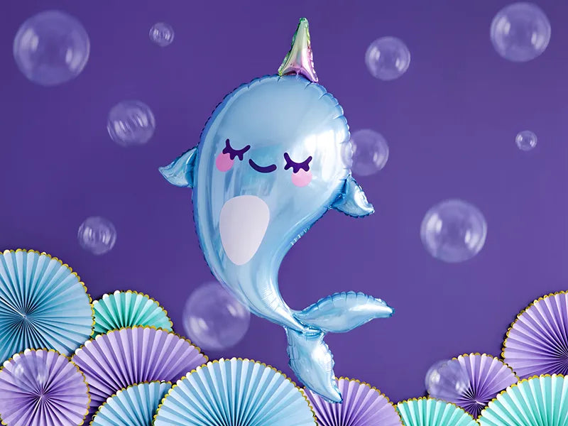 Foil balloon Narwhal 30"