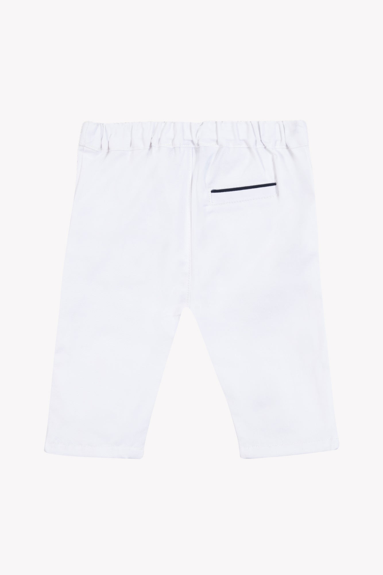 Pants - White Cotton Ceremony