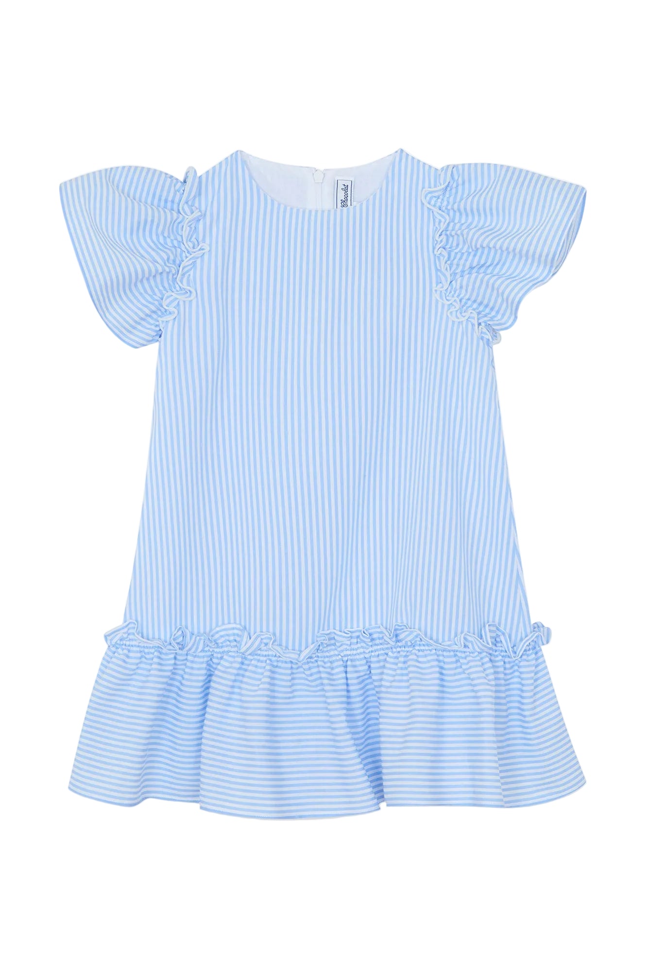 Dress - Cornflower Stripes