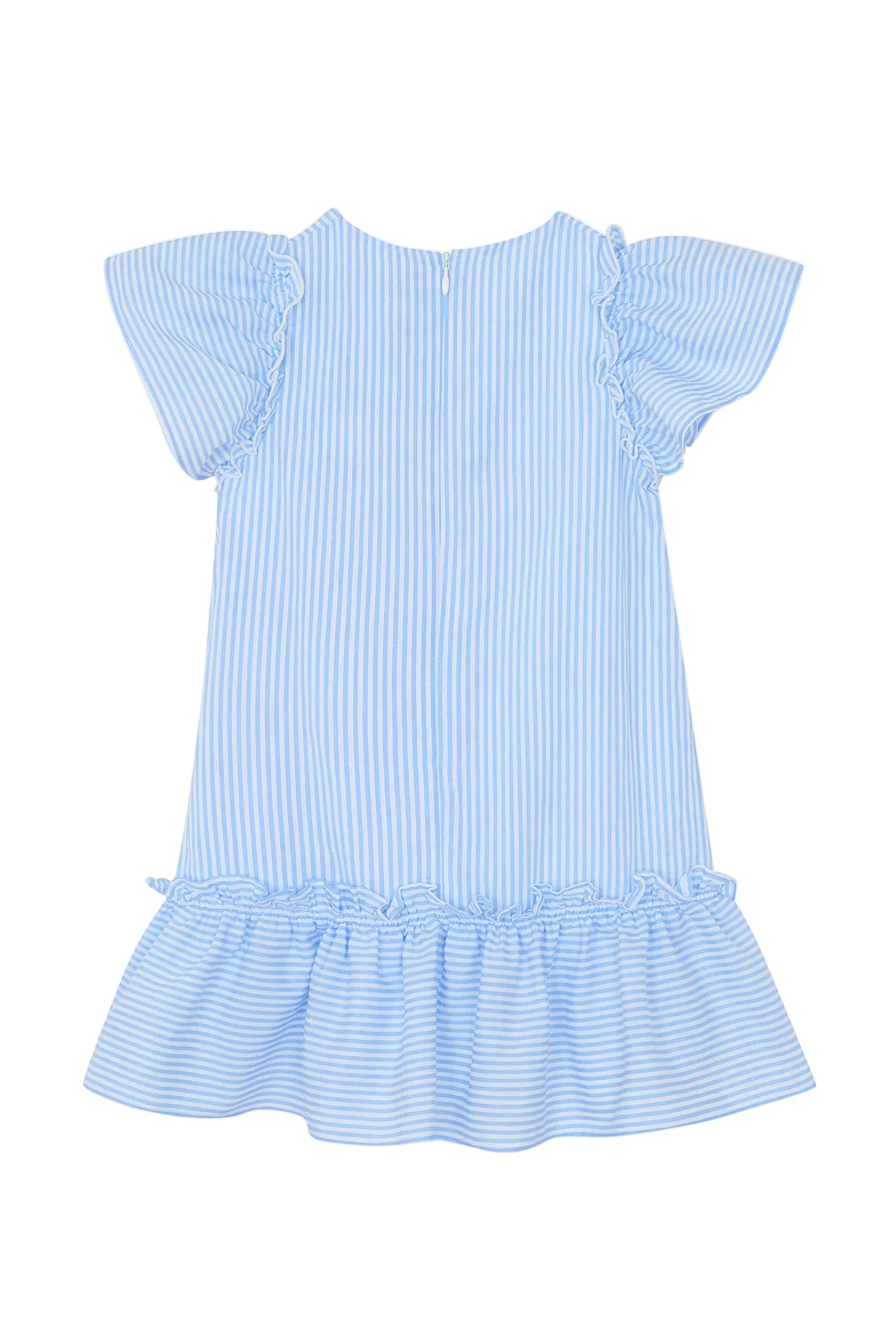 Dress - Cornflower Stripes